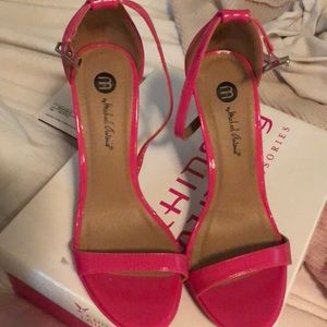 Pink Michael Antonio heels